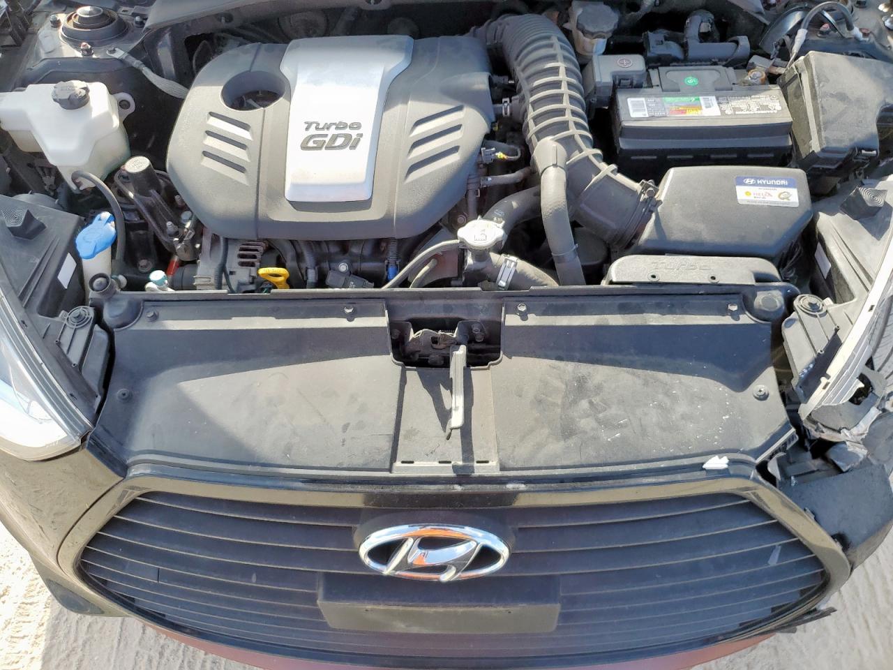2015 Hyundai Veloster Turbo VIN: KMHTC6AEXFU236430 Lot: 81518105
