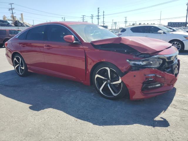  HONDA ACCORD 2019 Красный
