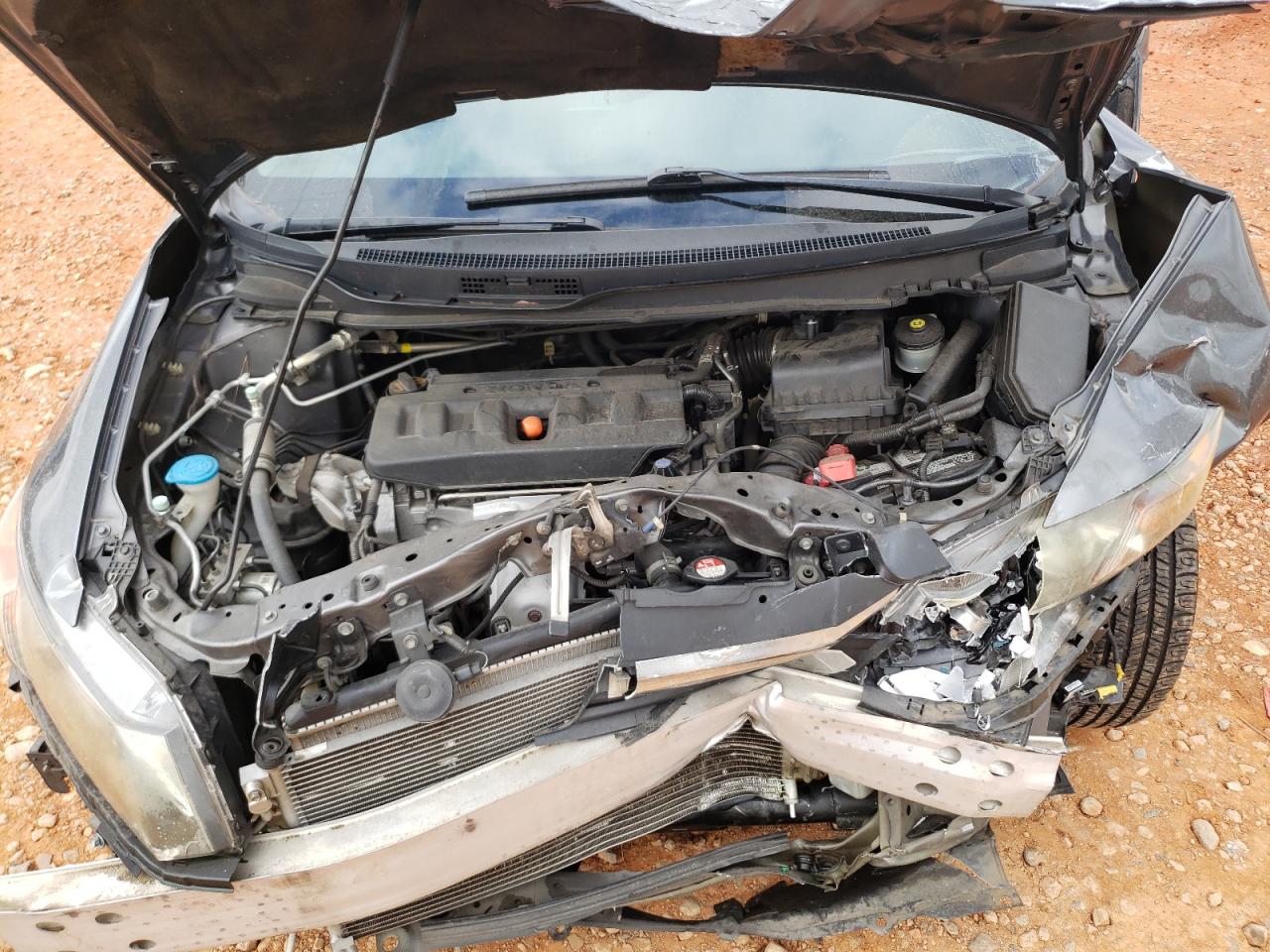 2012 Honda Civic Lx VIN: 19XFB2F57CE089547 Lot: 86279595