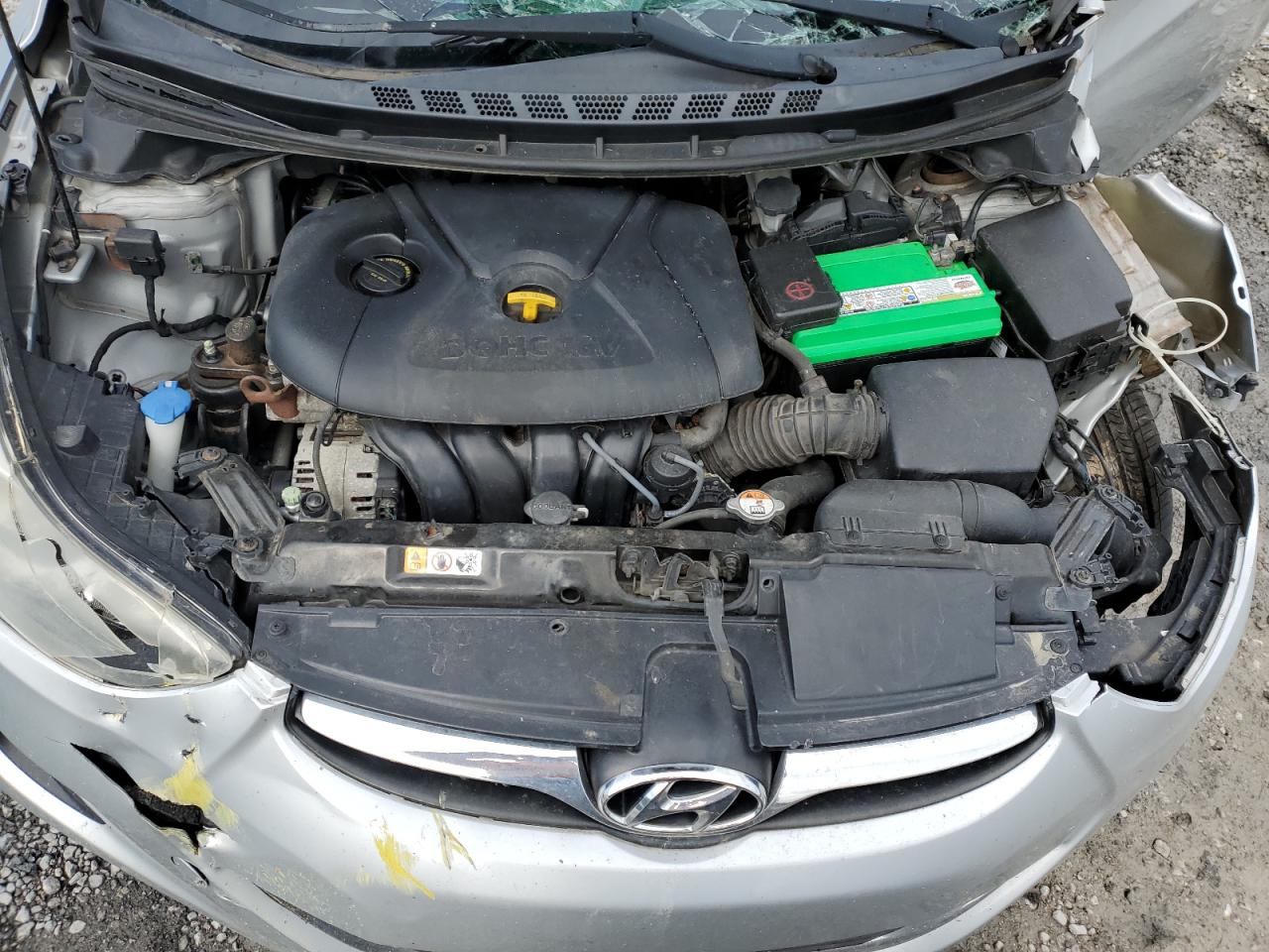 2013 Hyundai Elantra Gls VIN: 5NPDH4AEXDH323346 Lot: 71503865