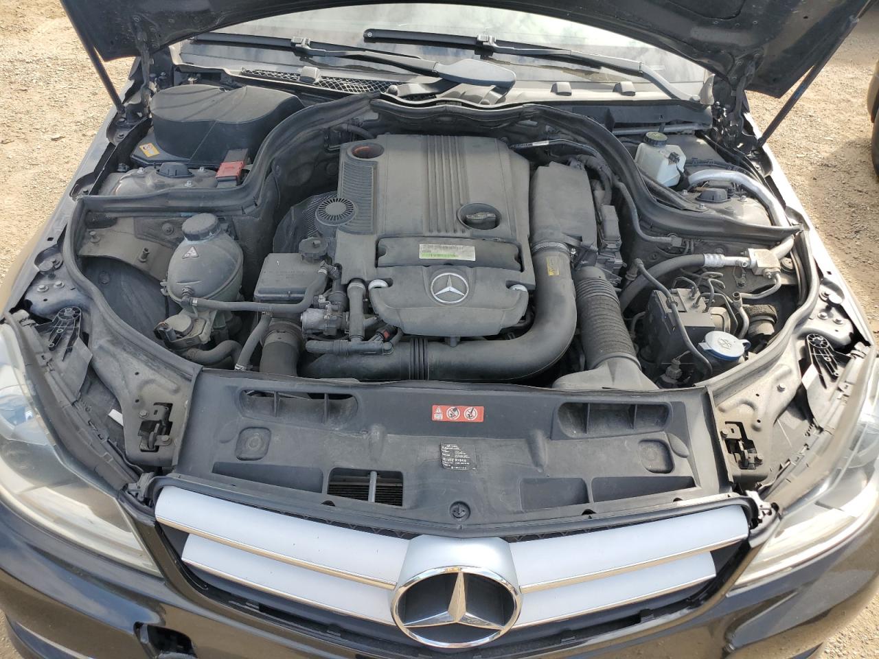 2013 Mercedes-Benz C 250 VIN: WDDGJ4HB7DF974205 Lot: 80017355