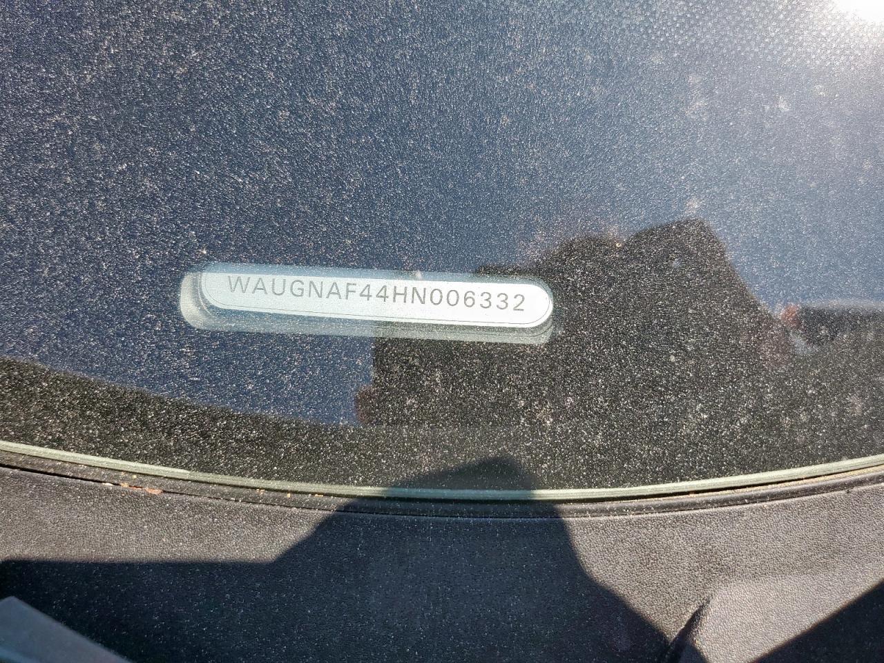 2017 Audi A4 Premium VIN: WAUGNAF44HN006332 Lot: 80244015