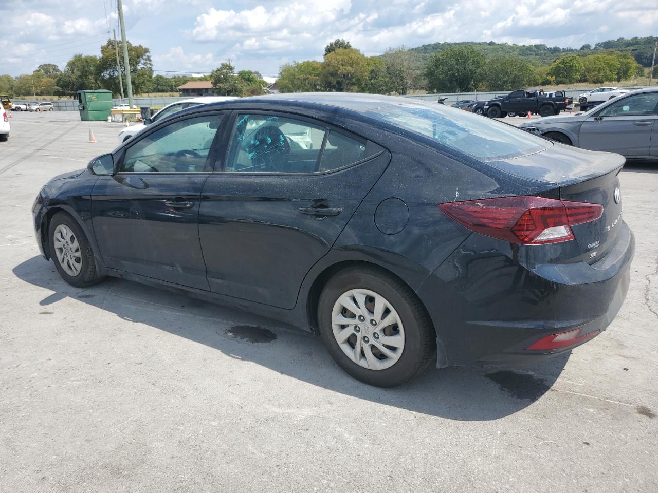 2020 Hyundai Elantra Se black null gasoline 5NPD74LFXLH504969 photo #3