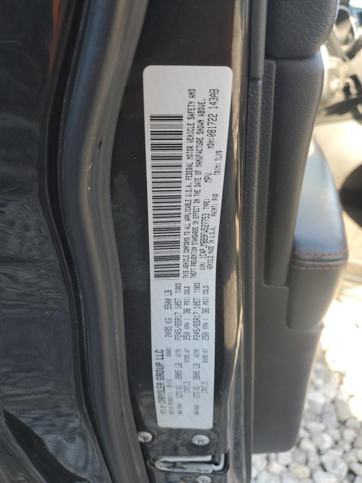 2015 Jeep Cherokee Trailhawk VIN: 1C4PJMBB9FW527753 Lot: 84599875