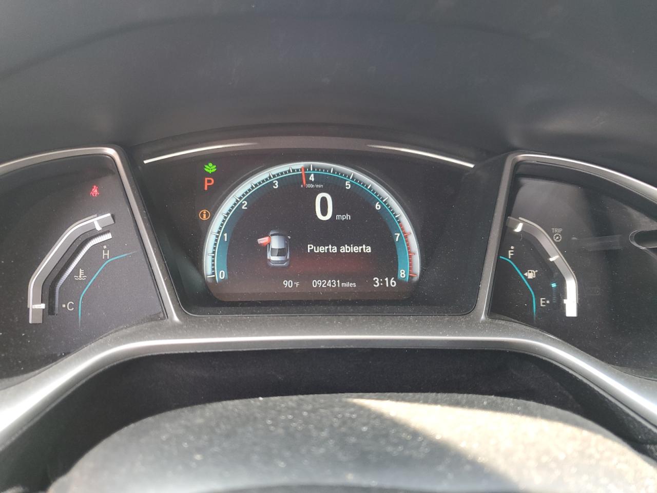 2018 Honda Civic Ex VIN: 2HGFC2F72JH529806 Lot: 80741695