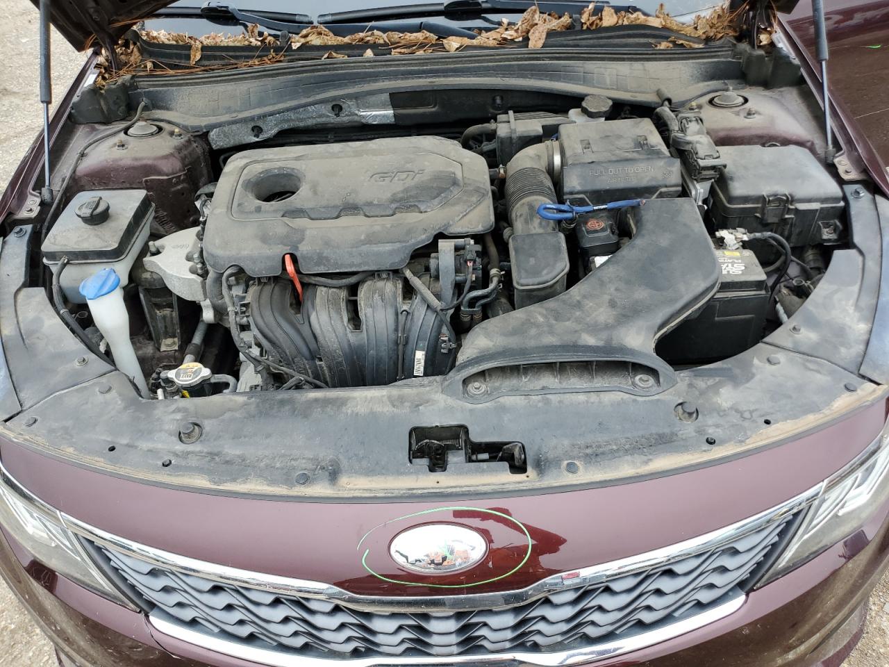 2019 Kia Optima Lx VIN: 5XXGT4L34KG300757 Lot: 81624775