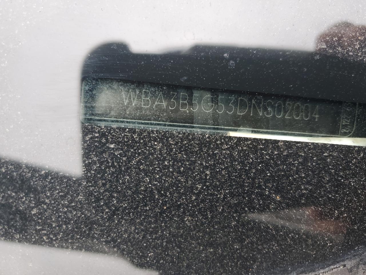 2013 BMW 328 Xi Sulev VIN: WBA3B5G53DNS02004 Lot: 80009775