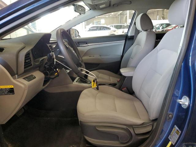  HYUNDAI ELANTRA 2019 Синий