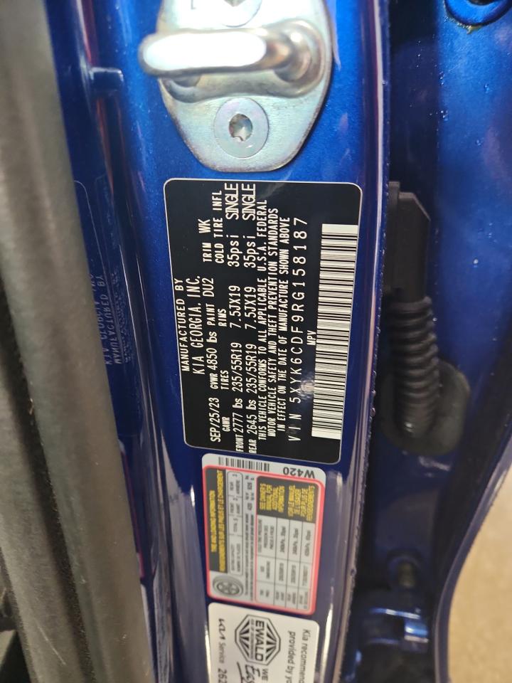 2024 Kia Sportage X Line VIN: 5XYK6CDF9RG158187 Lot: 80181375