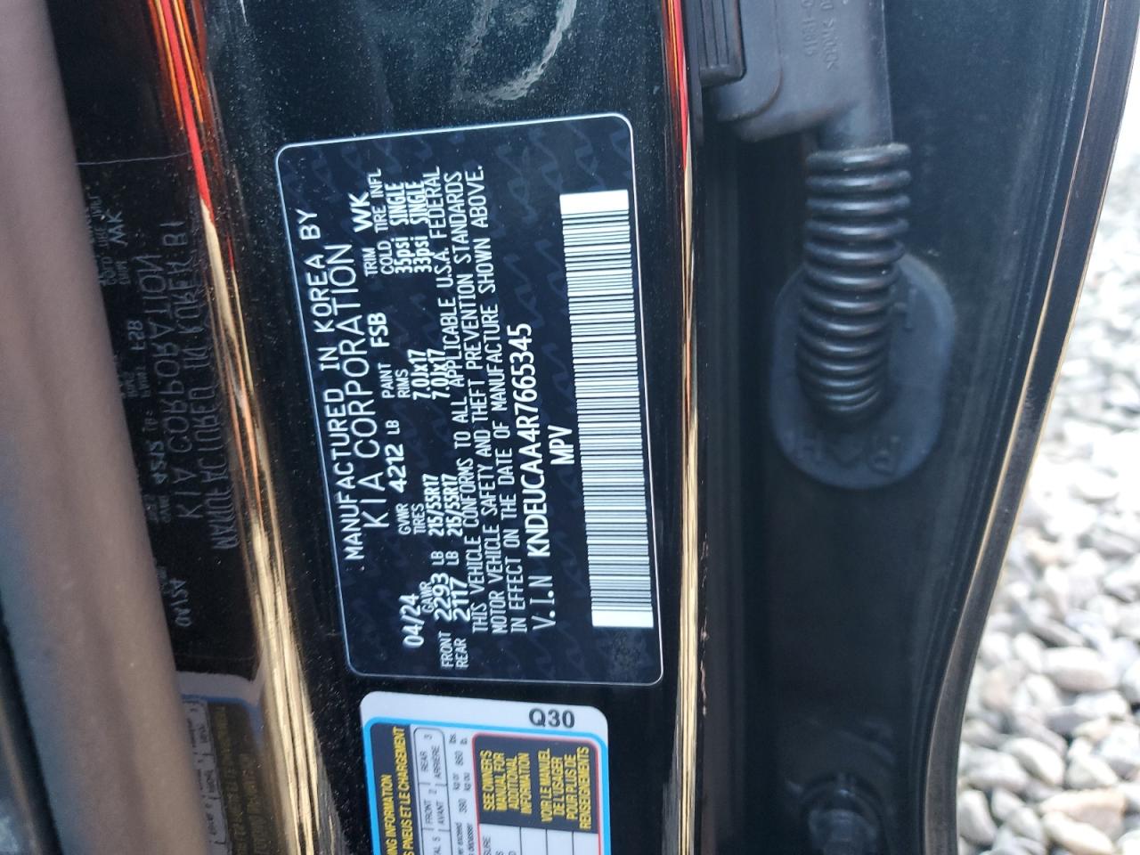 2024 Kia Seltos S VIN: KNDEUCAA4R7665345 Lot: 80632715