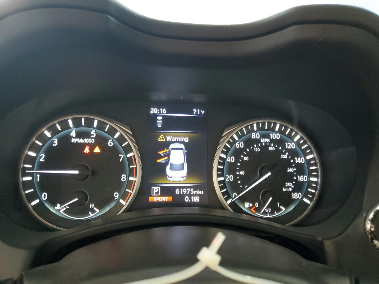 2019 Infiniti Q50 Luxe VIN: JN1EV7AP4KM513634 Lot: 81468945