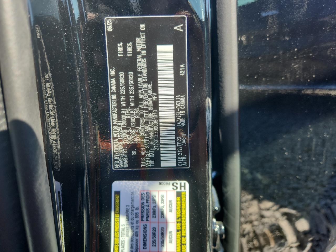 2025 Lexus Nx 350 Luxury VIN: 2T2KGCEZ9SC091013 Lot: 71410765