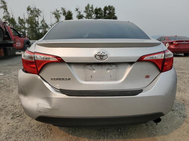  TOYOTA COROLLA 2016 Серебристый