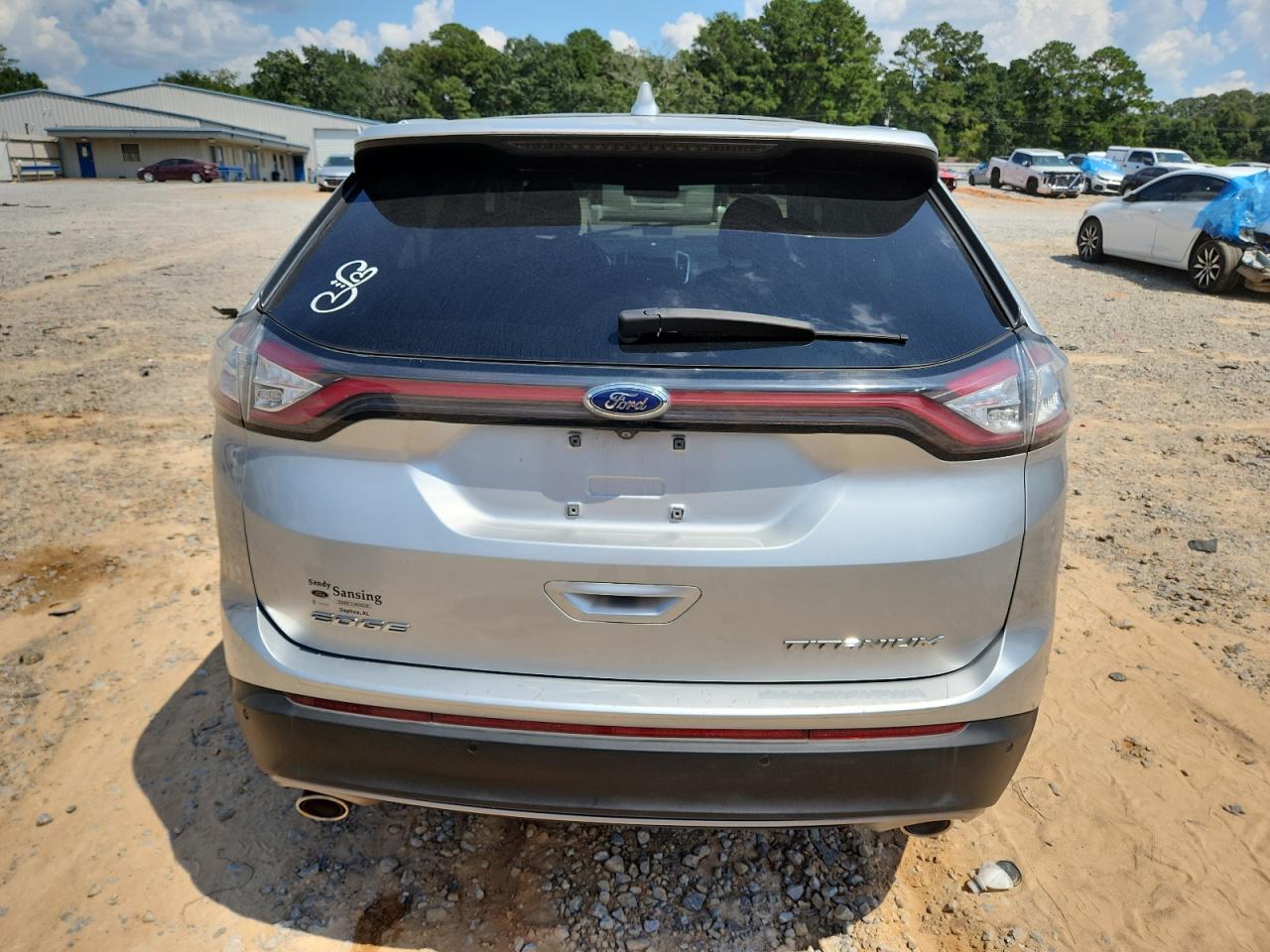 2017 Ford Edge Titanium VIN: 2FMPK3K8XHBB14834 Lot: 71443755