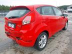 2017 FORD FIESTA ZETEC  for sale at Copart WHITBURN