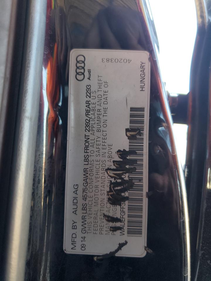 2015 Audi A3 Premium Plus VIN: WAUEFGFF3F1063070 Lot: 80951755