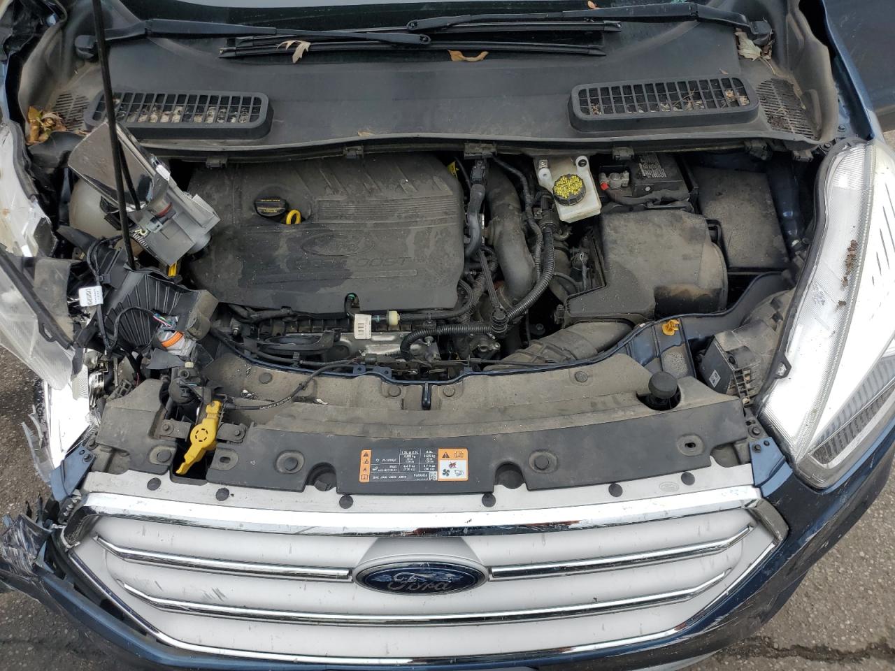 2018 Ford Escape Sel VIN: 1FMCU9HD3JUB82893 Lot: 81793825