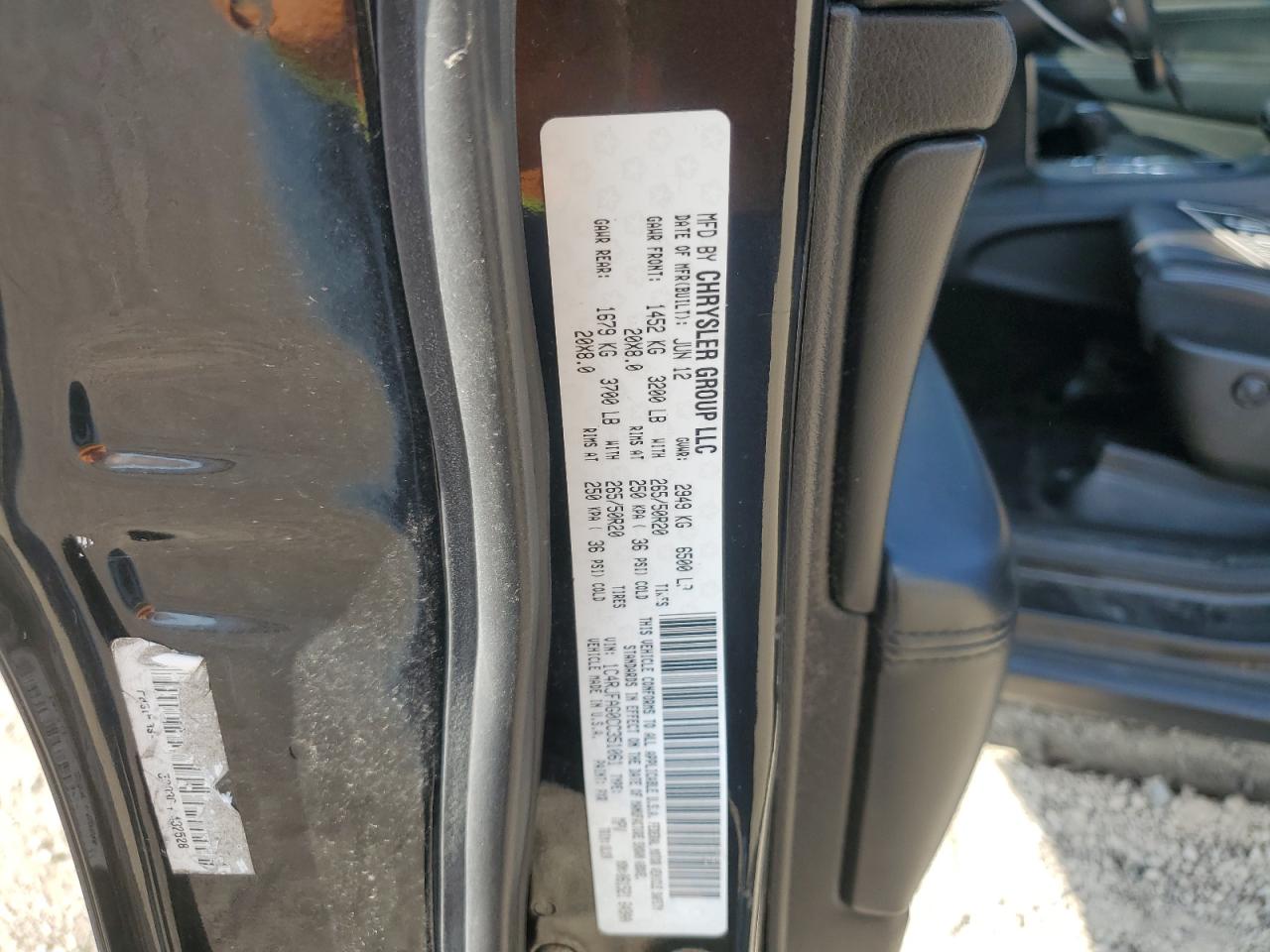 2012 Jeep Grand Cherokee Laredo VIN: 1C4RJFAG0CC351061 Lot: 81600015