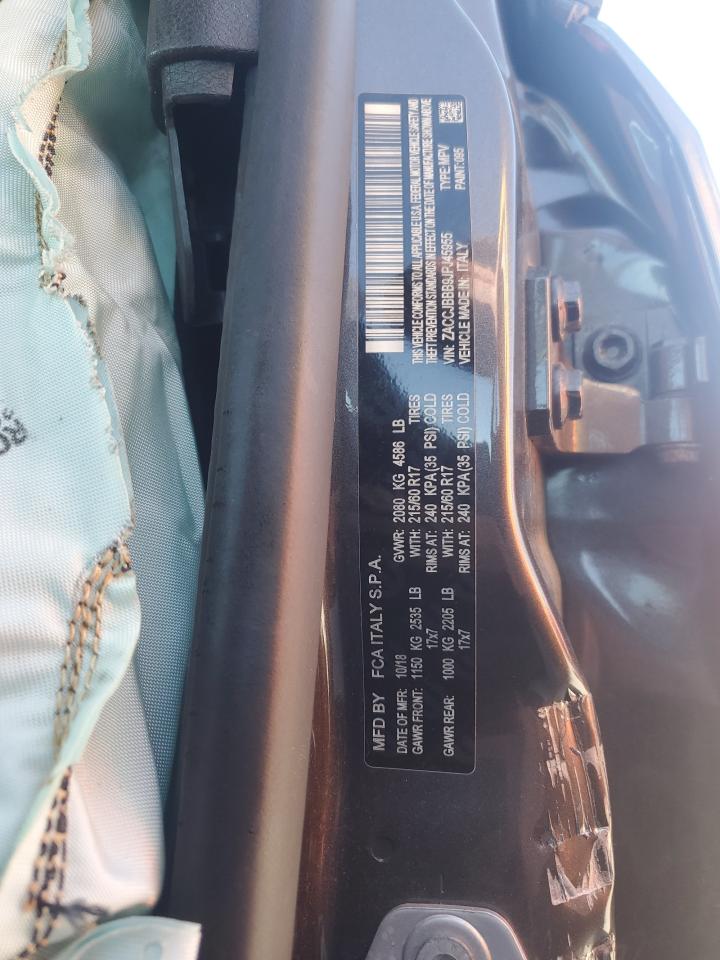 2018 Jeep Renegade Latitude VIN: ZACCJBBB9JPJ45955 Lot: 72085345