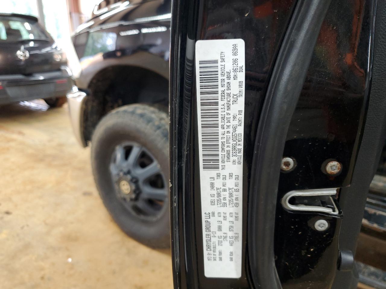 2013 Ram 3500 St VIN: 3C63RRGLXDG574461 Lot: 84809945