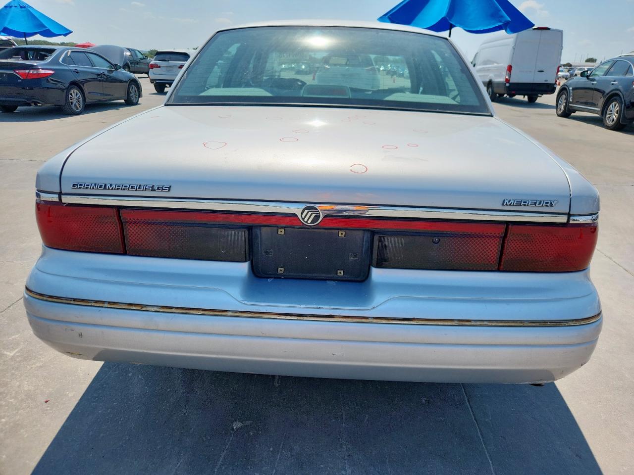 1996 Mercury Grand Marquis Gs VIN: 2MELM74W9TX648871 Lot: 80891275