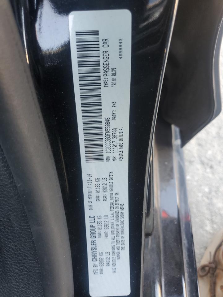 2015 Chrysler 200 S VIN: 1C3CCCBB3FN550846 Lot: 71536035