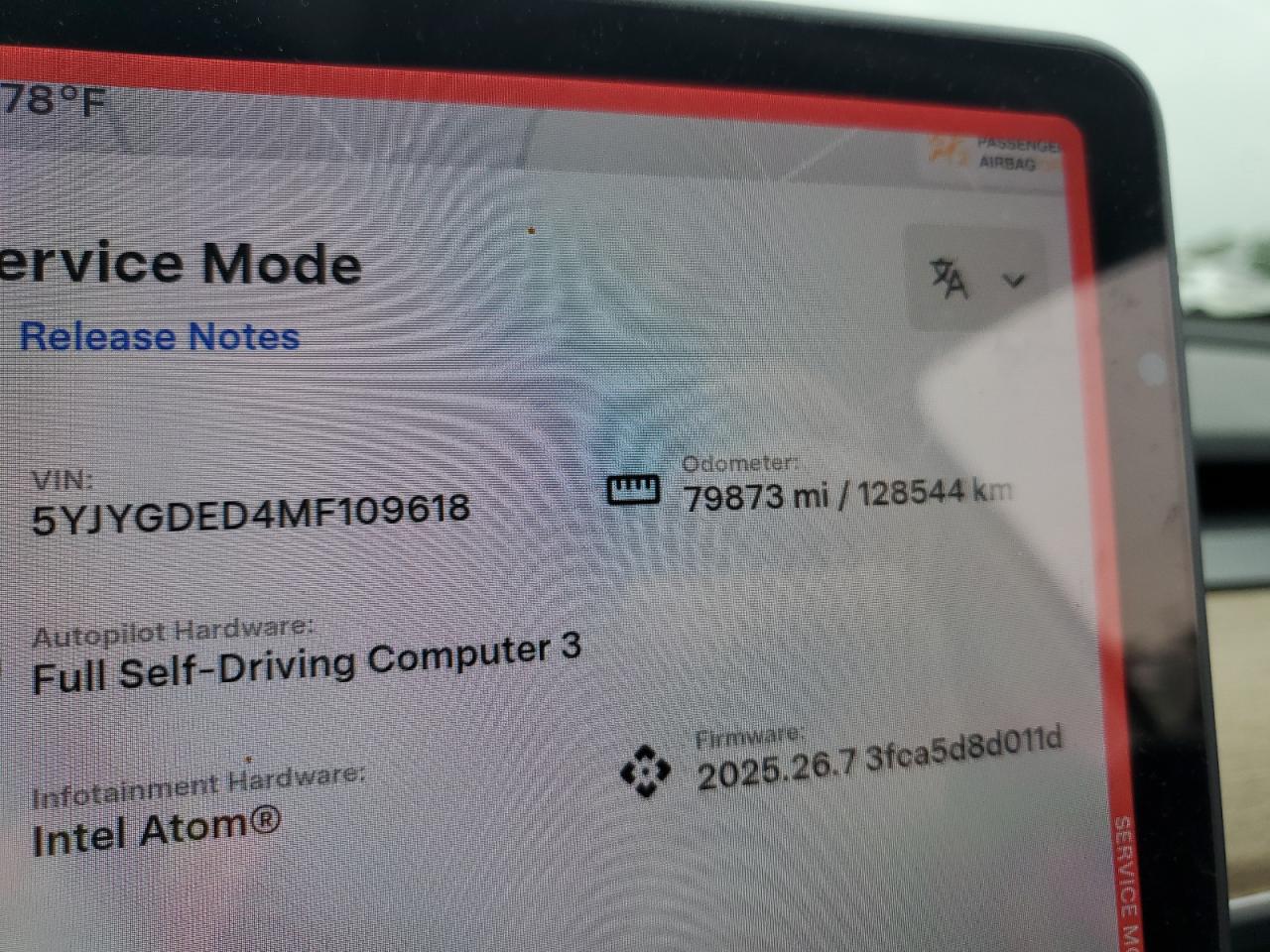 2021 Tesla Model Y VIN: 5YJYGDED4MF109618 Lot: 82112255