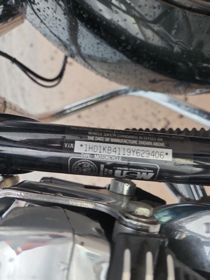 2009 Harley-Davidson Flhx VIN: 1HD1KB4119Y629406 Lot: 83777865
