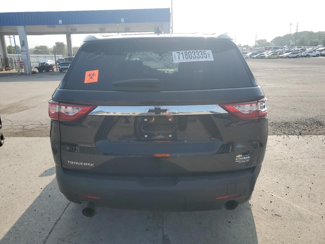 2019 Chevrolet Traverse Ls VIN: 1GNERFKW4KJ311421 Lot: 71803335