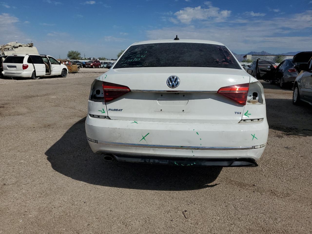 2017 Volkswagen Passat R-Line VIN: 1VWDT7A38HC074140 Lot: 80886195