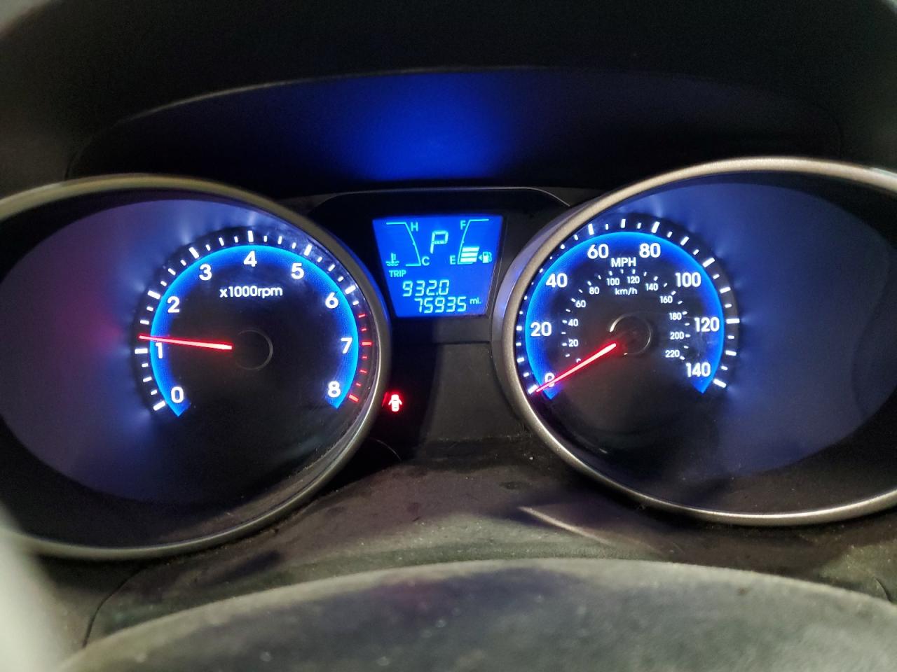 2014 Hyundai Tucson Gls VIN: KM8JTCAF1EU889936 Lot: 81927725