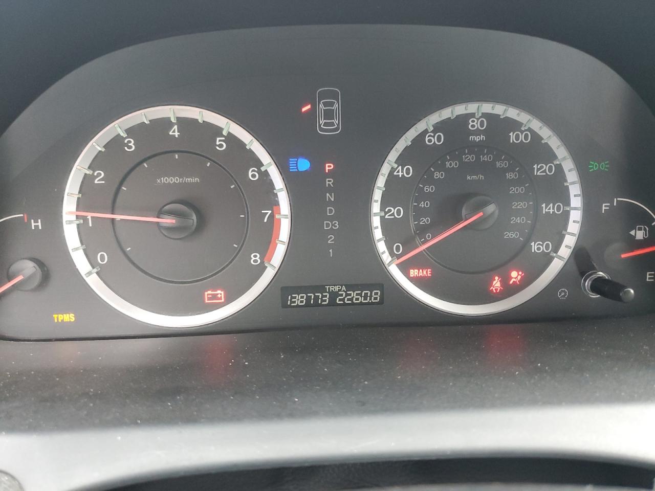 2009 Honda Accord Lx VIN: JHMCP26319C012884 Lot: 81444815