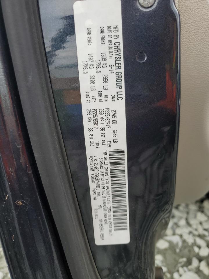 2014 Chrysler Town & Country Touring VIN: 2C4RC1BGXER441811 Lot: 84215825