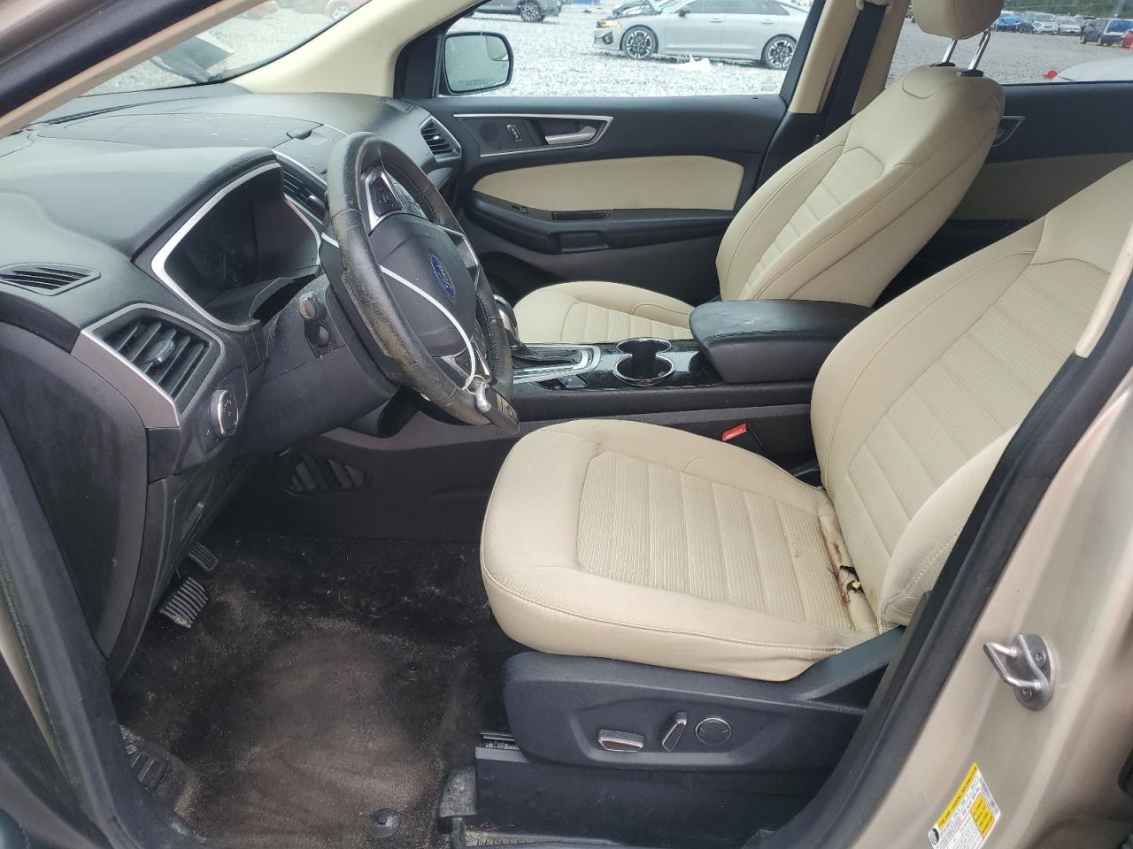 2017 Ford Edge Sel VIN: 2FMPK3J91HBC52272 Lot: 80206525