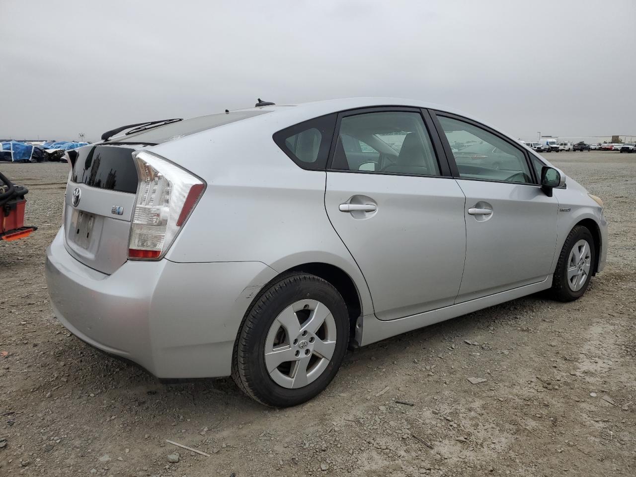 2010 Toyota Prius silver hatchback hybrid JTDKN3DU4A5019163 photo #4