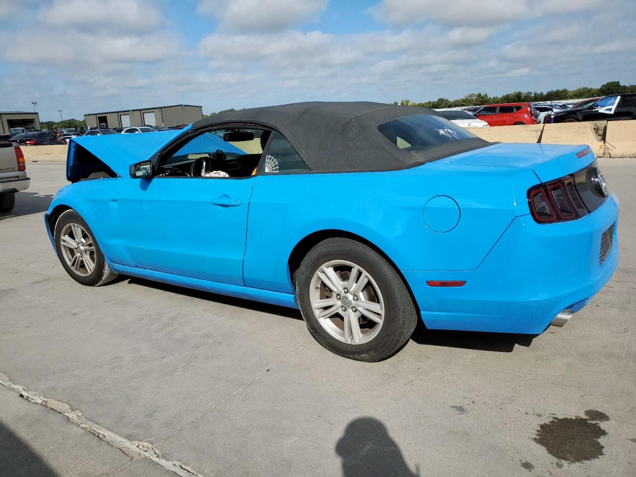 2014 Ford Mustang blue null gas 1ZVBP8EM1E5253897 photo #3