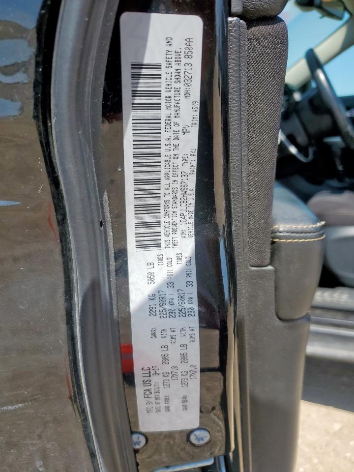 2017 Jeep Cherokee Latitude VIN: 1C4PJLCB2HW667137 Lot: 80109735