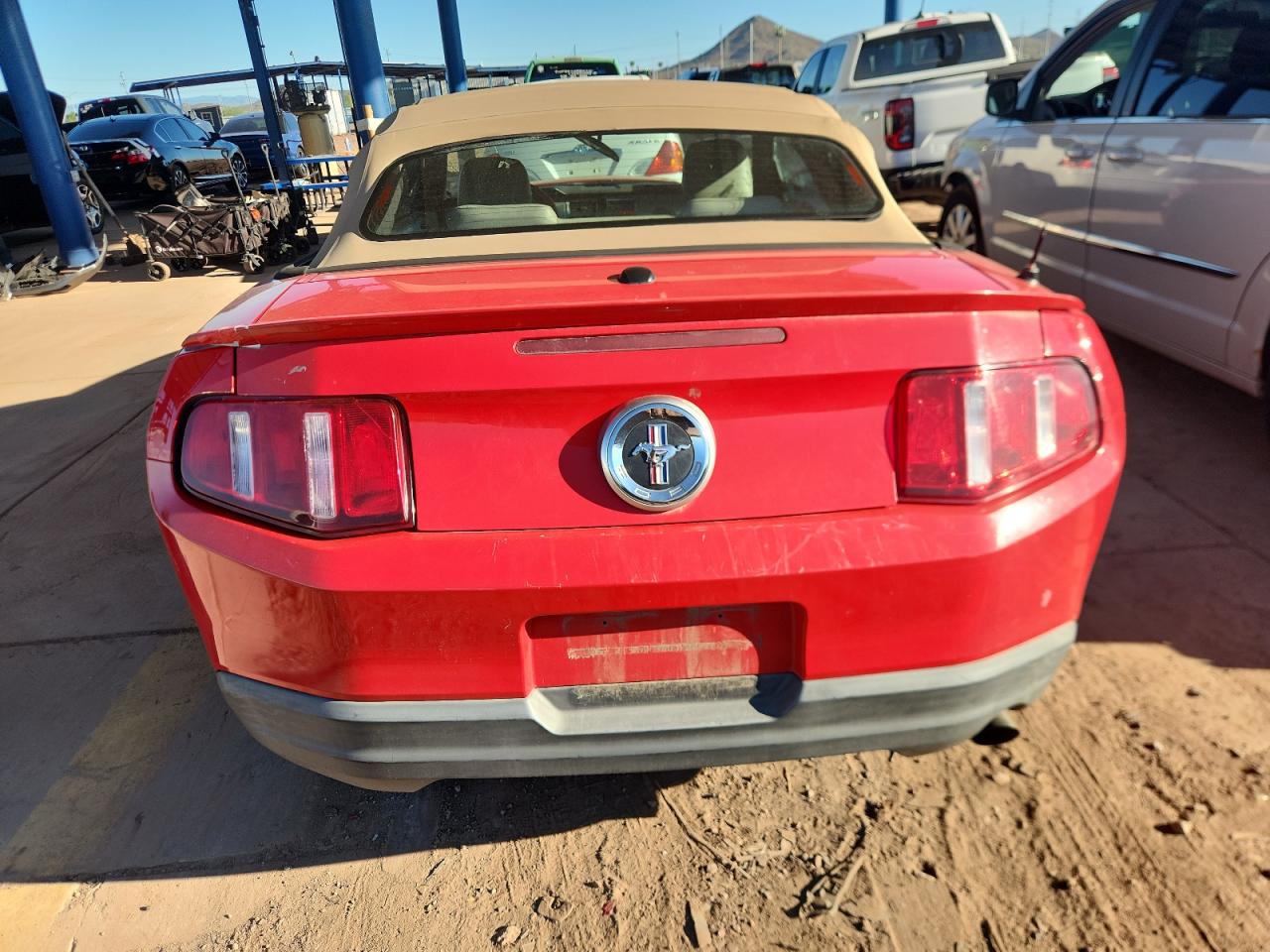 2010 Ford Mustang VIN: 1ZVBP8EN5A5167365 Lot: 81522795