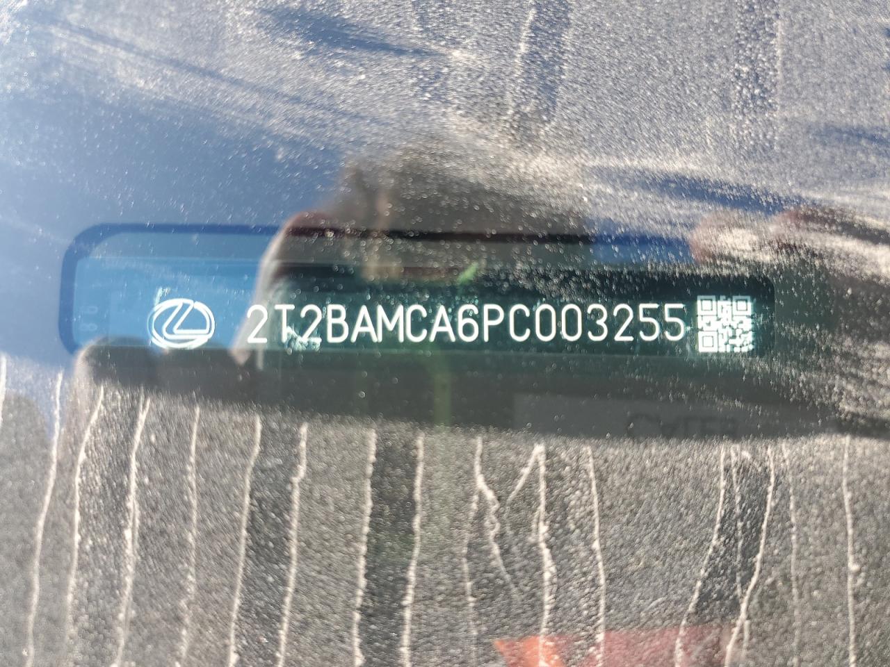 2023 Lexus Rx 350 Base VIN: 2T2BAMCA6PC003255 Lot: 68367775