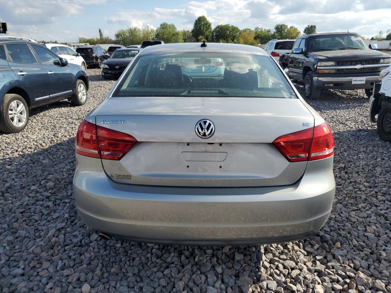 2014 Volkswagen Passat Se VIN: 1VWBH7A37EC017495 Lot: 81610655