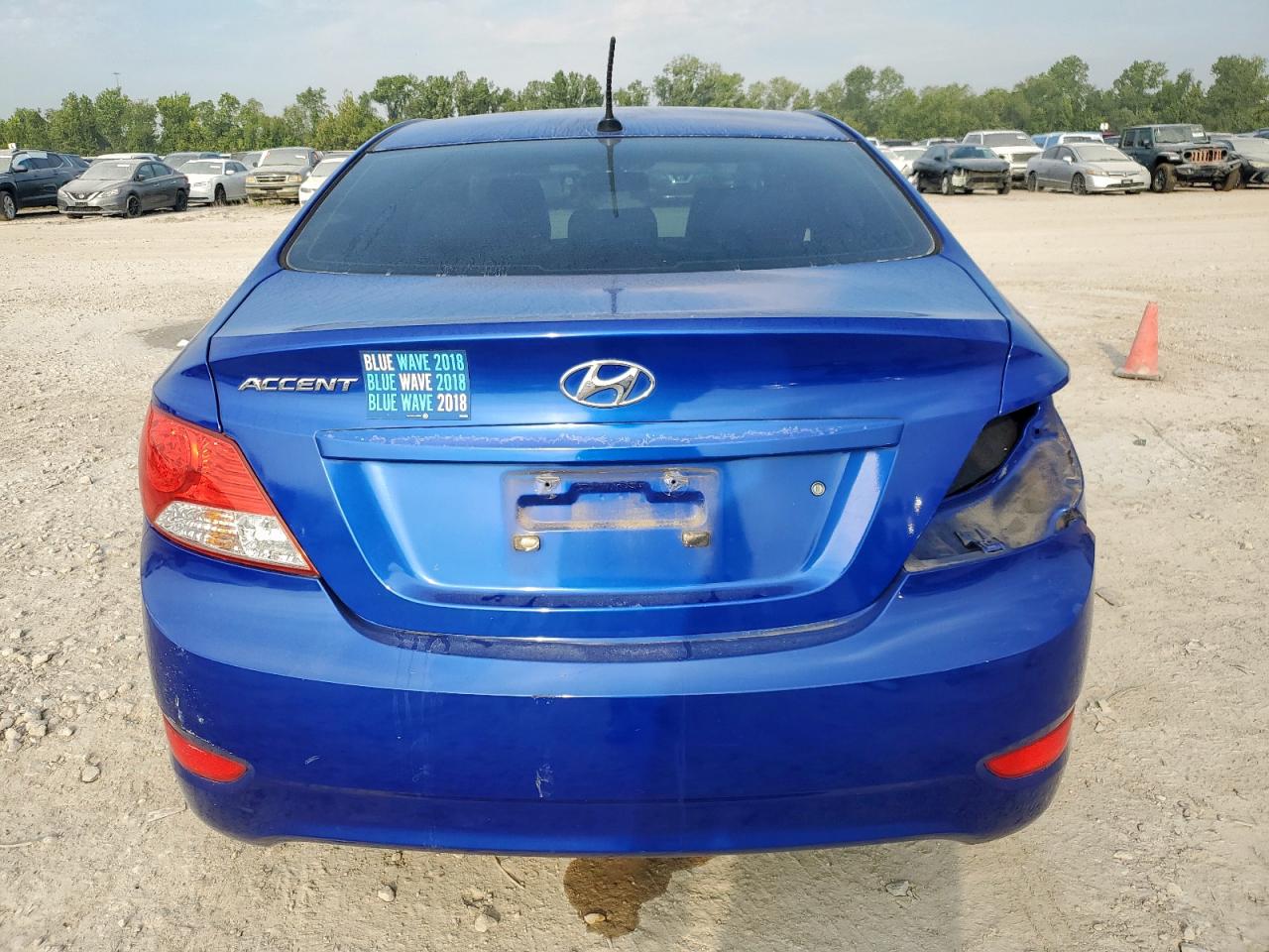 2014 Hyundai Accent Gls VIN: KMHCT4AE8EU732751 Lot: 80484175