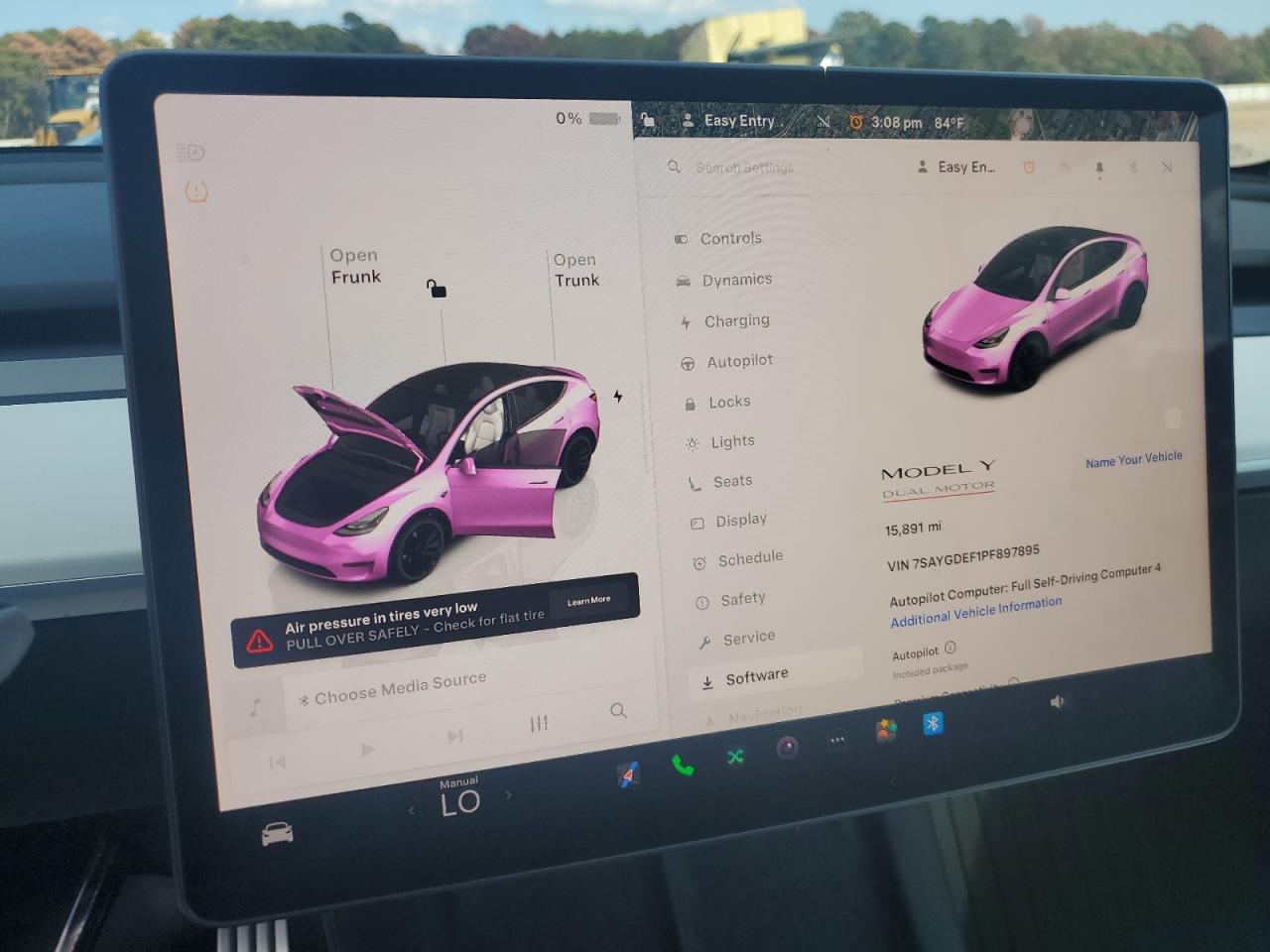 2023 Tesla Model Y VIN: 7SAYGDEF1PF897895 Lot: 80547695