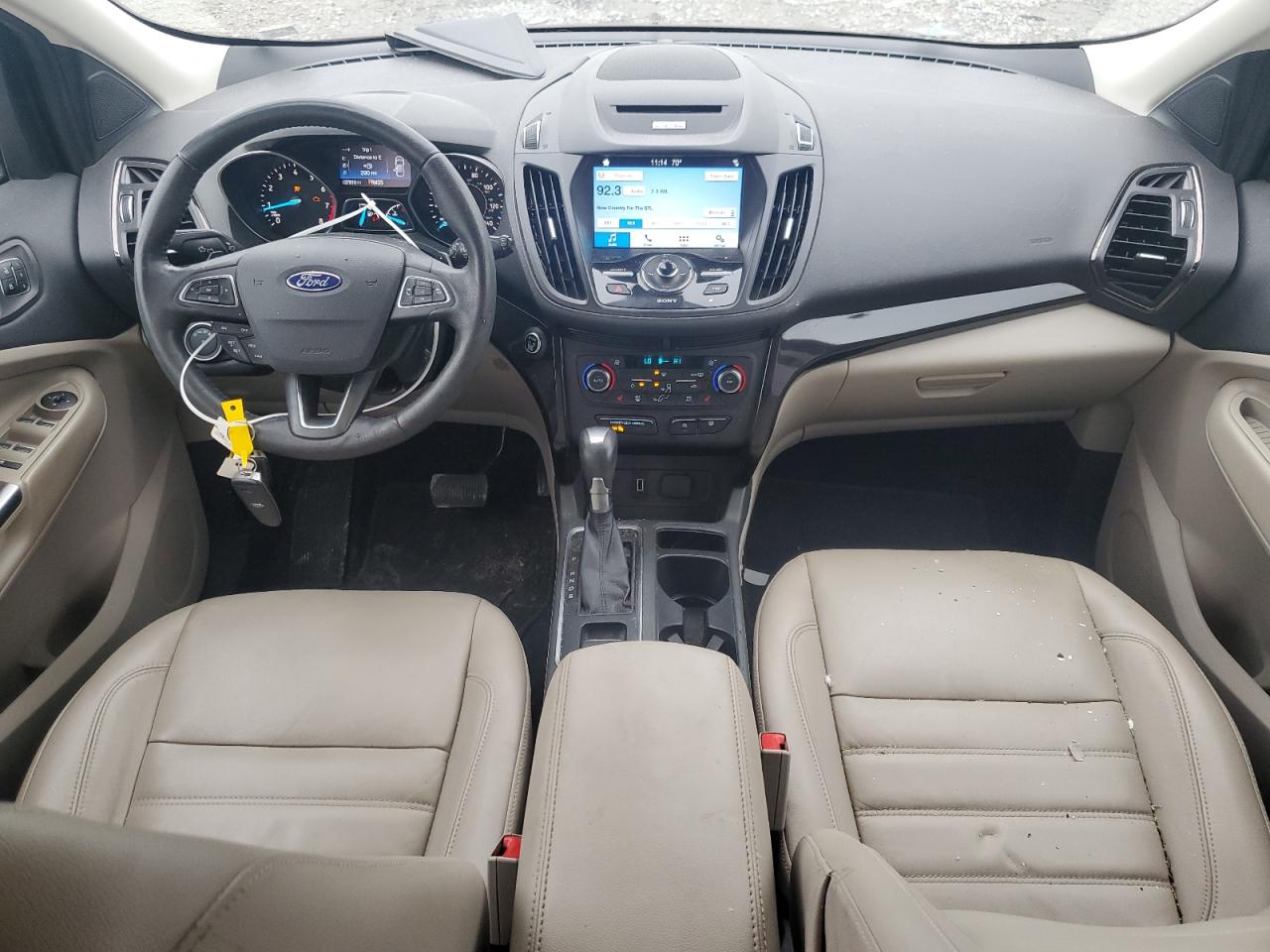 2017 Ford Escape Titanium VIN: 1FMCU0JD5HUD58892 Lot: 81514305