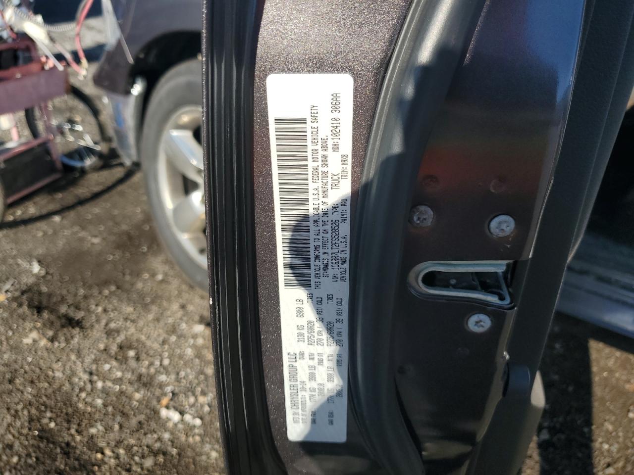 2015 Ram 1500 Slt VIN: 1C6RR7LT2FS528526 Lot: 81129245