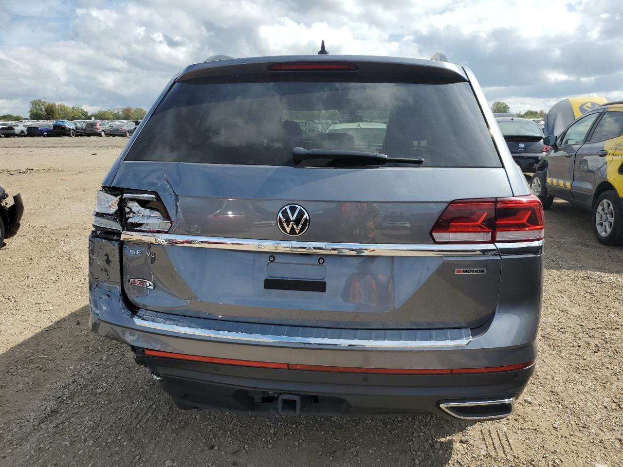 2022 Volkswagen Atlas Se VIN: 1V2HR2CA3NC504751 Lot: 81708755