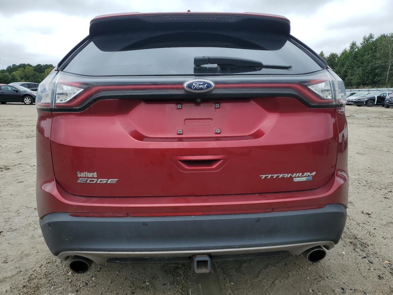 2017 Ford Edge Titanium VIN: 2FMPK4K93HBB45485 Lot: 81155845