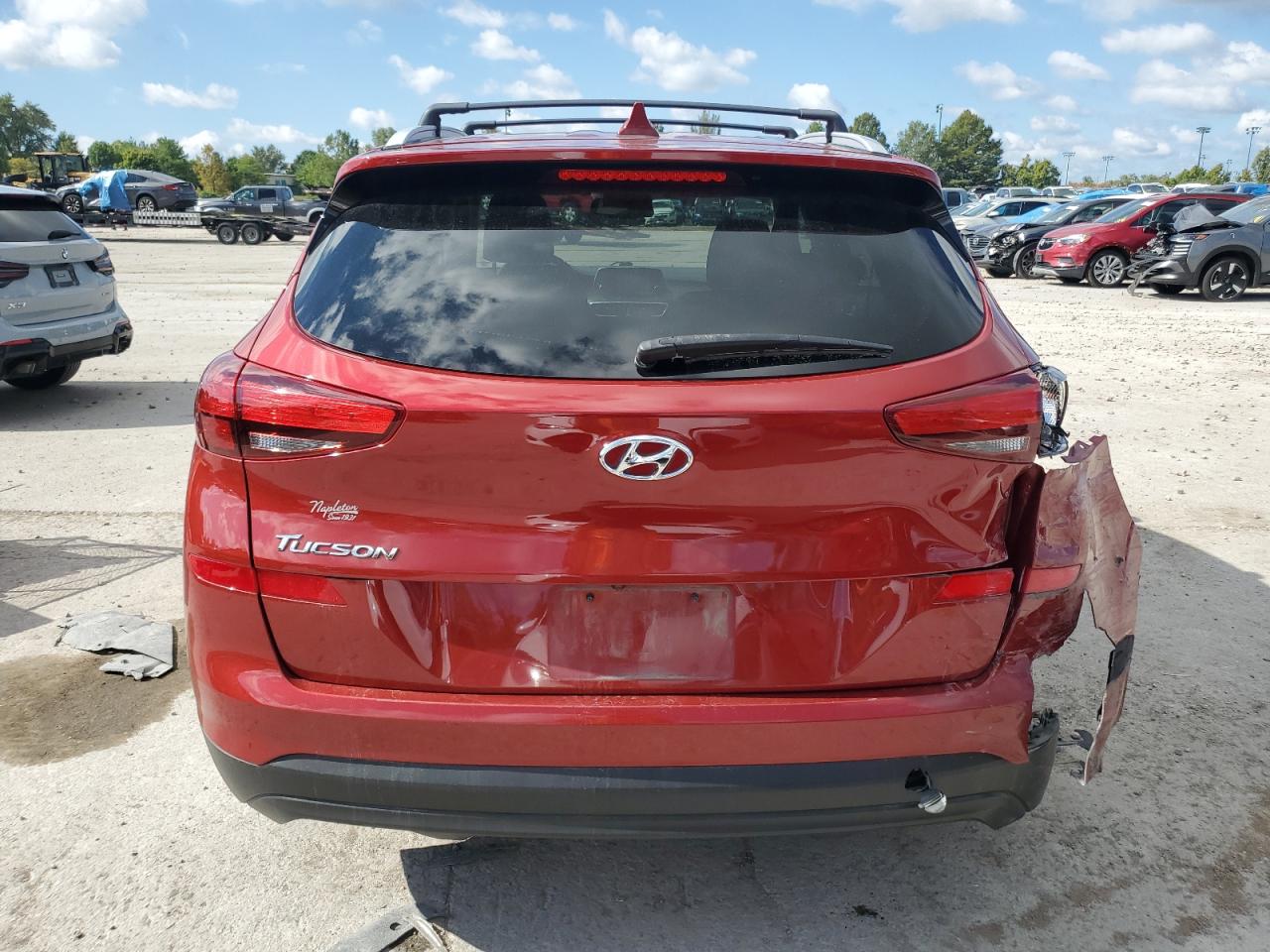 2021 Hyundai Tucson Limited VIN: KM8J33A42MU406502 Lot: 83878815