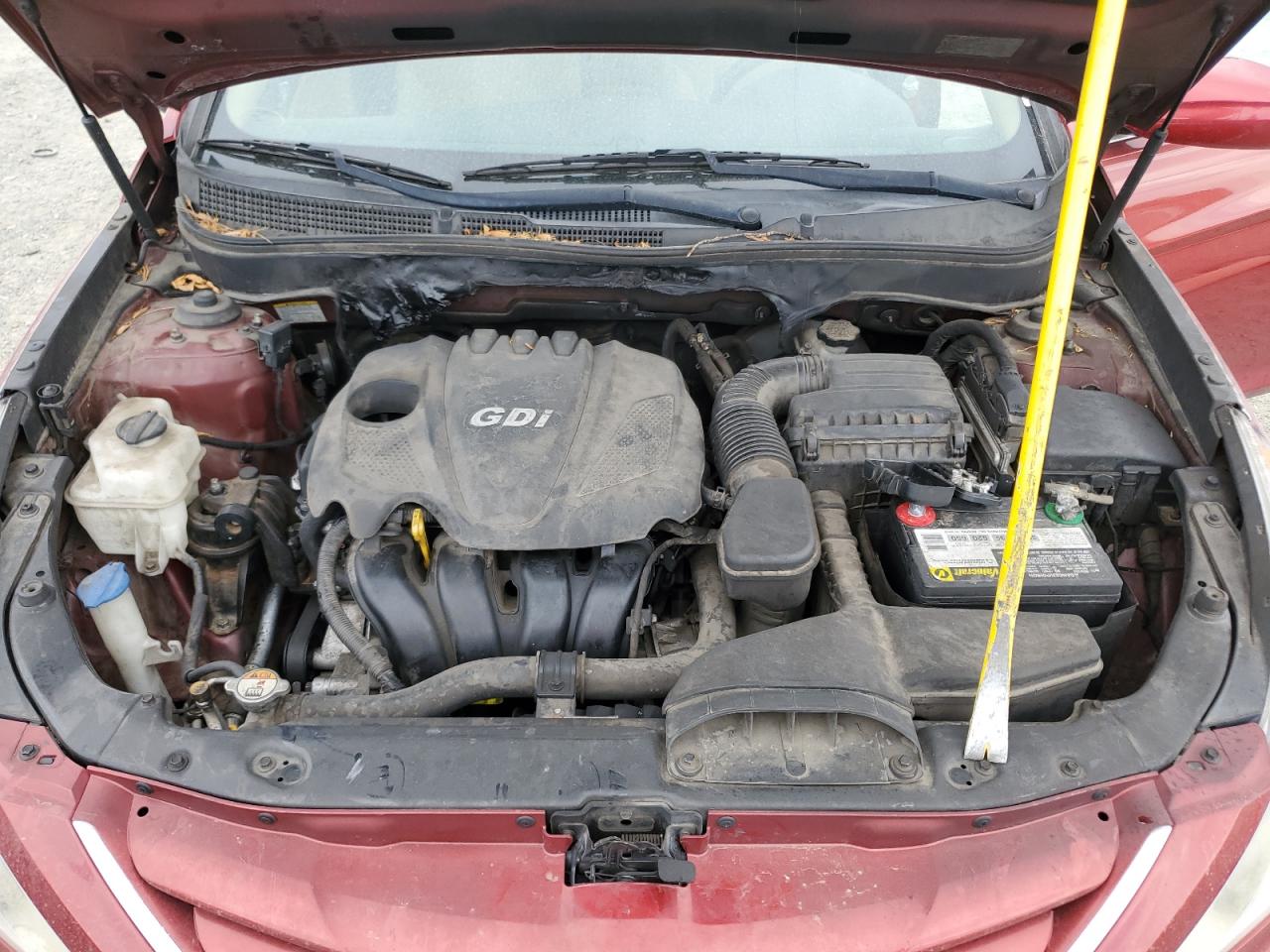 2013 Hyundai Sonata Gls VIN: 5NPEB4AC6DH672802 Lot: 81749375