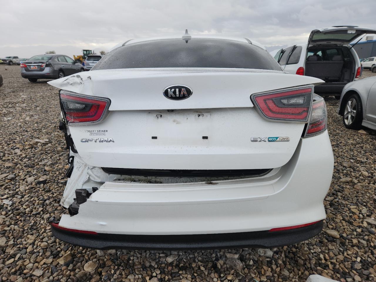 2015 Kia Optima Hybrid VIN: KNAGN4AD2F5081410 Lot: 80895315