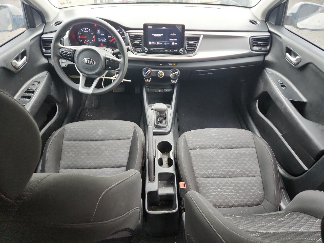 2021 Kia Rio Lx VIN: 3KPA24AD7ME370947 Lot: 80666935